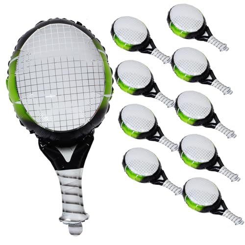 CIYODO 10 Stück Tennisballon Groß Blau Rennen Willkommen Drinnen Geburtstagsdekorationen Favorisieren Thematisiert Party Riese Luftballons Für Geburtstagsfeiern Mit Aluminiumfolie Weiß CIYODO 10 Stück Tennisballon Groß Blau Rennen Willkommen Drinnen Geburtstagsdekorationen Favorisieren Thematisiert Party Riese Luftballons Für Geburtstagsfeiern Mit Aluminiumfolie Weiß von CIYODO