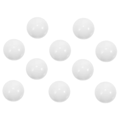 CIYODO 10stücke Weiße Rollperlen Für Rotierende Perlen Runde Kugeln Roulette-spielperlen Zubehör Für Rouletteräder CIYODO 10stücke Weiße Rollperlen Für Rotierende Perlen Runde Kugeln Roulette-spielperlen Zubehör Für Rouletteräder von CIYODO