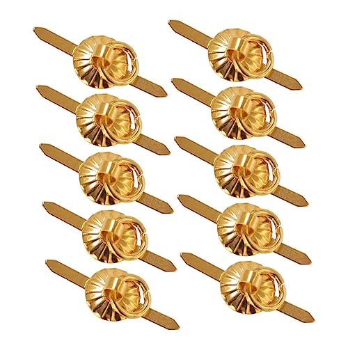 CIYODO 10 Stück Zubehör Für Puppenhäuser Knöpfe Puppenhaus Mini- Klein Miniatur Simulationsgriff Mini-hausversorgung Mini-schubladengriffdekor Golden Legierung CIYODO 10 Stück Zubehör Für Puppenhäuser Knöpfe Puppenhaus Mini- Klein Miniatur Simulationsgriff Mini-hausversorgung Mini-schubladengriffdekor Golden Legierung von CIYODO