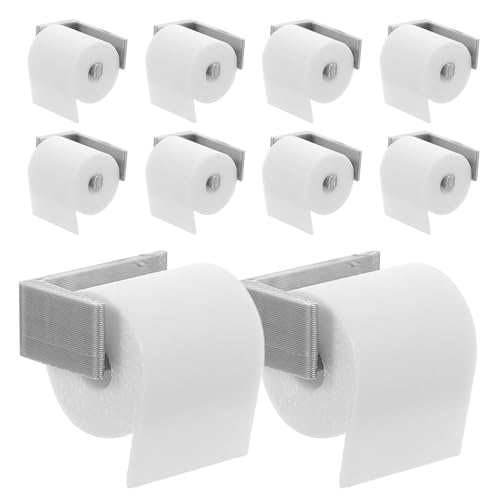 CIYODO 10-teiliges Miniatur-rollenhalter-Set Für Puppenhäuser Realistisches Badezimmerzubehör Für Spielsets Im Maßstab 112 Puppenhausmöbel-miniaturen von CIYODO