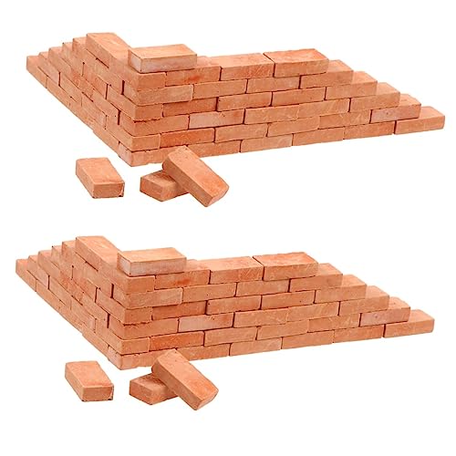 CIYODO 100 STK Simulierter Ziegel Mini-Steine Kleine Steine zum Basteln 1 Mauerstein Im Maßstab 16 Gefälschter Ziegel Schaumziegel Landschaftsgestaltung Kleiner Ziegelstein Ton Orange CIYODO 100 STK Simulierter Ziegel Mini-Steine Kleine Steine zum Basteln 1 Mauerstein Im Maßstab 16 Gefälschter Ziegel Schaumziegel Landschaftsgestaltung Kleiner Ziegelstein Ton Orange von CIYODO
