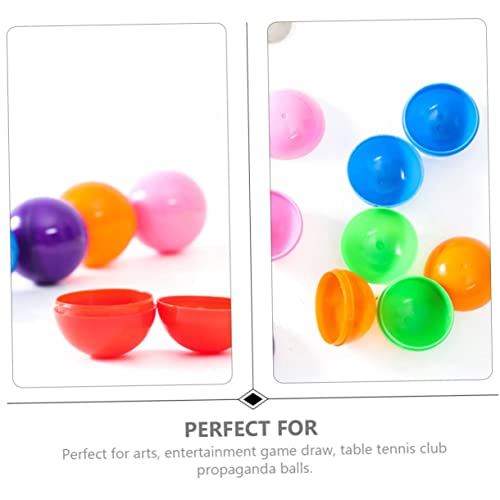 CIYODO 100 Stück Bunte Lotteriekugeln aus Langlebigem Kunststoff Leichte Wiederverwendbare Spielbälle für Gewinnspiele Festtagsdekorationen und Partyaktivitäten in Farben CIYODO 100 Stück Bunte Lotteriekugeln aus Langlebigem Kunststoff Leichte Wiederverwendbare Spielbälle für Gewinnspiele Festtagsdekorationen und Partyaktivitäten in Farben von CIYODO
