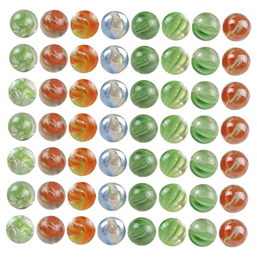 CIYODO 100 Stück Glasmurmeln für Aquarien und Dekoration Glasperlen für Fischbehälter Langlebig und Vielseitig Zufällige Farbe CIYODO 100 Stück Glasmurmeln für Aquarien und Dekoration Glasperlen für Fischbehälter Langlebig und Vielseitig Zufällige Farbe von CIYODO