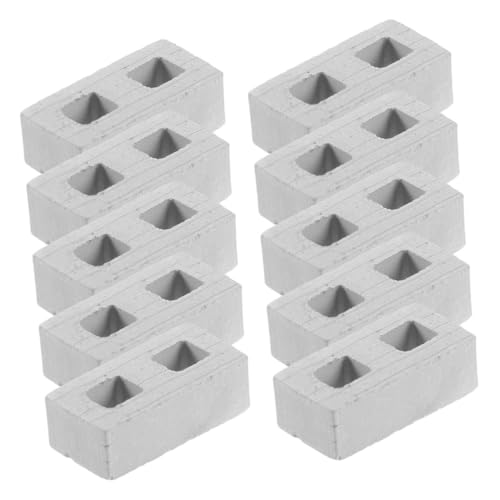 CIYODO 100 Stück Maßstab Realistische Künstliche Bausteine für Puppenhaus Modellbau DIY Landschaft Architektur Zubehör CIYODO 100 Stück Maßstab Realistische Künstliche Bausteine für Puppenhaus Modellbau DIY Landschaft Architektur Zubehör von CIYODO