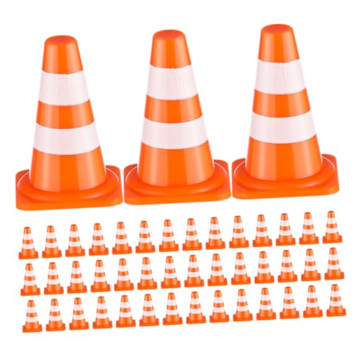 CIYODO 100 Stück Mini Verkehrscones Bunte Verkehrssignale für Lernspielzeug Kognitiven Fähigkeiten und Verkehrssicherheit im BAU Thema CIYODO 100 Stück Mini Verkehrscones Bunte Verkehrssignale für Lernspielzeug Kognitiven Fähigkeiten und Verkehrssicherheit im BAU Thema von CIYODO