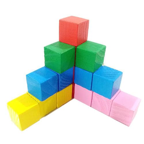 CIYODO 100 Stück Mini für Frühkindliche Bildung DIY Bauklötze für Kreative Bastelprojekte Stabil und Gleichmäßig für Tragbar und Langlebig CIYODO 100 Stück Mini für Frühkindliche Bildung DIY Bauklötze für Kreative Bastelprojekte Stabil und Gleichmäßig für Tragbar und Langlebig von CIYODO