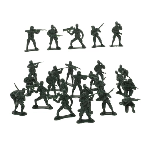 CIYODO 100 Stück Soldatenmodell Soldat-Actionfigur Mini -Soldaten Model Minifiguren winzige Soldatenfiguren Minisoldaten Spielzeugsoldatenfiguren Miniaturfiguren Plastik Grün CIYODO 100 Stück Soldatenmodell Soldat-Actionfigur Mini -Soldaten Model Minifiguren winzige Soldatenfiguren Minisoldaten Spielzeugsoldatenfiguren Miniaturfiguren Plastik Grün von CIYODO