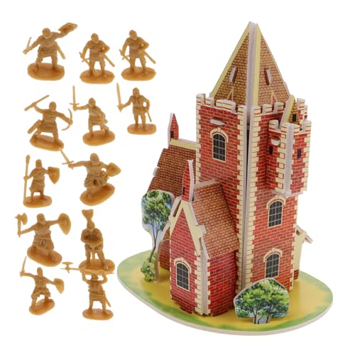 CIYODO 100 Stück Teiliges Set Rittermodelle mit Schloss und Soldatenfiguren für Sandbox Kriegsführung Mittelalterliche Krieger und Piratenzubehör für Jungen CIYODO 100 Stück Teiliges Set Rittermodelle mit Schloss und Soldatenfiguren für Sandbox Kriegsführung Mittelalterliche Krieger und Piratenzubehör für Jungen von CIYODO