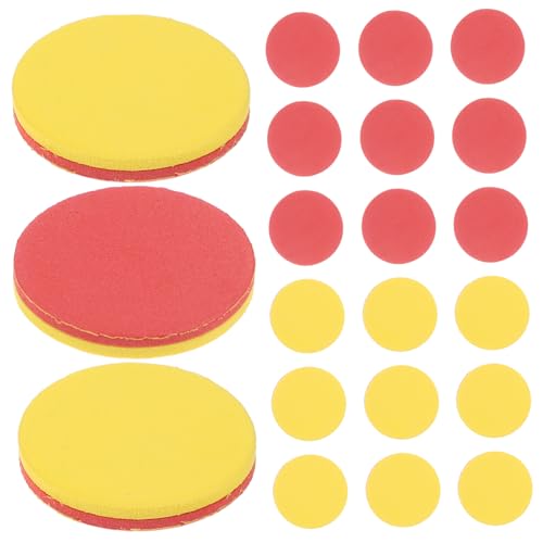 CIYODO 100 Stück Zählscheiben Für Die Frühe Kindheit Spiel Fidgets Multiplikations Zählchips Für Mathematik Bunte Runde Zähler Mathe Zähler Für Lernspielzeug Zahlenspielzeug Eva von CIYODO