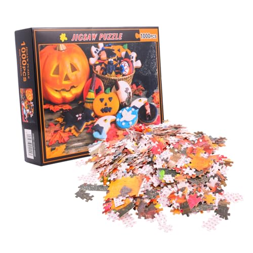 CIYODO 1000 STK Puzzle Rätsel für Erwachsene Papierrätsel pädagogische Rätsel Kinderspielzeug Spielzeuge verdickte Rätsel interessantes Spielzeug für Kinder Keks von CIYODO