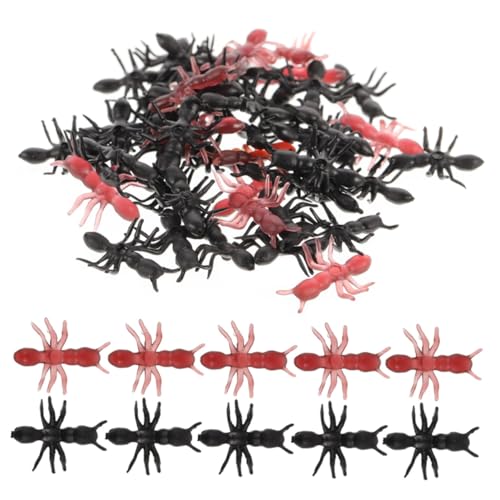 CIYODO 1000 Stück Teiliges Realistische Kunststoff Ameisen Täuschend Echte Insektenmodelle für Halloween Streiche Garten Dekorationen Festival Requisiten und Naturerlebnis CIYODO 1000 Stück Teiliges Realistische Kunststoff Ameisen Täuschend Echte Insektenmodelle für Halloween Streiche Garten Dekorationen Festival Requisiten und Naturerlebnis von CIYODO