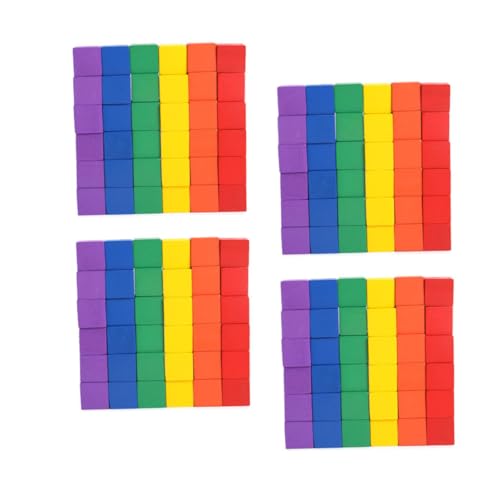 CIYODO 100Stücke Holzbausteine DIY für Erwachsene und Kreatives Bastelzubehör für Handwerkliche Projekte Fördert Fantasie und Geschicklichkeit von CIYODO