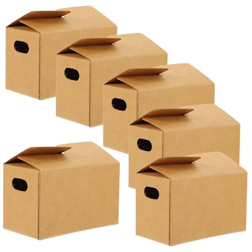 CIYODO 10Stücke Miniaturboxmodell Teiliges Realistische Mini Boxen für Puppenhaus Dekoration Zubehör für Mini House Accessoires Fantasie und Praktischen CIYODO 10Stücke Miniaturboxmodell Teiliges Realistische Mini Boxen für Puppenhaus Dekoration Zubehör für Mini House Accessoires Fantasie und Praktischen von CIYODO