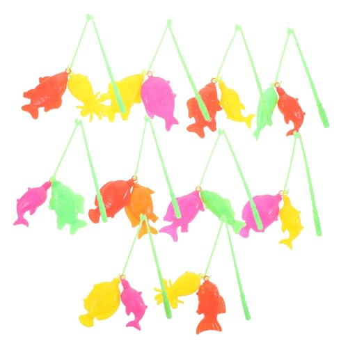 CIYODO 10Stücke Teiliges Badespielzeug Farbenfrohe Angelspielzeuge für Interaktives Wasserspielzeug für Kleinkinder Kreative Meeres Tier Dekoration für Fischpartys CIYODO 10Stücke Teiliges Badespielzeug Farbenfrohe Angelspielzeuge für Interaktives Wasserspielzeug für Kleinkinder Kreative Meeres Tier Dekoration für Fischpartys von CIYODO