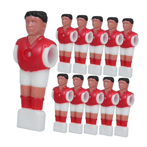CIYODO 11 Stück Teiliges Tischfußballspieler Figuren Hochwertige Plastikpuppen für Kicker Installieren Langlebig und Farbenfroh für Tischfußballmaschinen Ersatzteile für Mehr Spielspaß von CIYODO