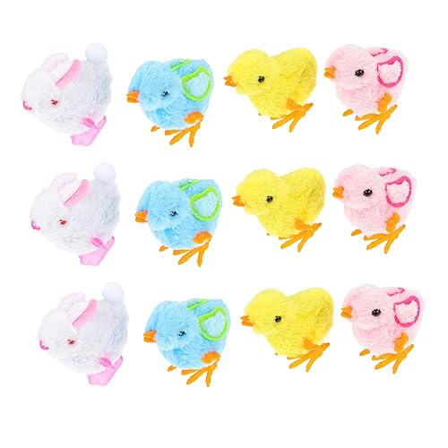 CIYODO 12 Stück Aufziehspielzeug Kaninchen Huhn Für Babys Huhn Stofftier Tiere Hühnerspielzeug Tierspielzeug Aufziehspielzeug Für Huhn Aufziehspielzeug Kunststoff Zufällige Farbe CIYODO 12 Stück Aufziehspielzeug Kaninchen Huhn Für Babys Huhn Stofftier Tiere Hühnerspielzeug Tierspielzeug Aufziehspielzeug Für Huhn Aufziehspielzeug Kunststoff Zufällige Farbe von CIYODO