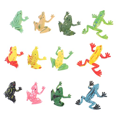 CIYODO 12 Stück Frosch Modell Kunststoff Frösche Modell Frösche Figuren Kleine Frösche Figur Kleine Frösche Modell Frösche Geburtstagsdekorationen Frösche Dekorationen CIYODO 12 Stück Frosch Modell Kunststoff Frösche Modell Frösche Figuren Kleine Frösche Figur Kleine Frösche Modell Frösche Geburtstagsdekorationen Frösche Dekorationen von CIYODO