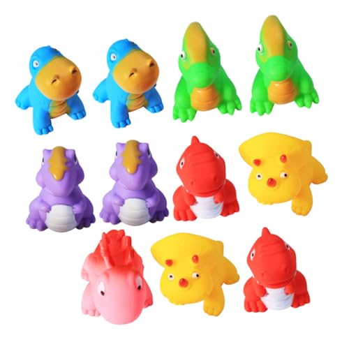 CIYODO 12 Stück Klingendes Dinosaurierspielzeug süßes Badespielzeug Badespielzeug interessantes Dinosaurierspielzeug Badewannenspielzeug Vinyl CIYODO 12 Stück Klingendes Dinosaurierspielzeug süßes Badespielzeug Badespielzeug interessantes Dinosaurierspielzeug Badewannenspielzeug Vinyl von CIYODO