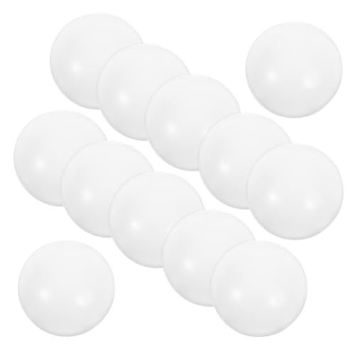 CIYODO 12 Stück Mini Tischfußball Multi Spieltisch Tischfußball Tischteile Kleine Fußbälle Kleine Fußbälle Mini Fußball Schaumstoff Fußball Rückplatte Fußball Mini Fußbälle von CIYODO