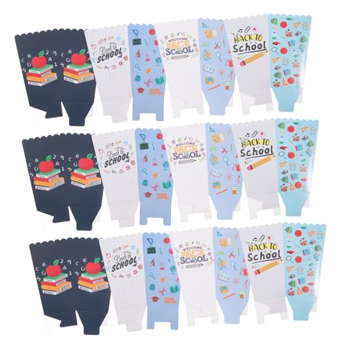CIYODO 12 Stück Popcorn Boxen für Schulanfang Bunte Partybehälter für Snacks Süßigkeiten und Dekoration im Klassenzimmer für Schulfeiern und CIYODO 12 Stück Popcorn Boxen für Schulanfang Bunte Partybehälter für Snacks Süßigkeiten und Dekoration im Klassenzimmer für Schulfeiern und von CIYODO