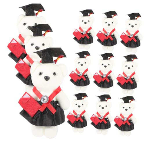 CIYODO 12 Stück Teiliges Abschlussbär Blumenbouquet Dekoration für Graduierung Plüschbär für Klassenkameraden Freunde und Lehrer Mitgebsel und Abschiedsgeschenk CIYODO 12 Stück Teiliges Abschlussbär Blumenbouquet Dekoration für Graduierung Plüschbär für Klassenkameraden Freunde und Lehrer Mitgebsel und Abschiedsgeschenk von CIYODO