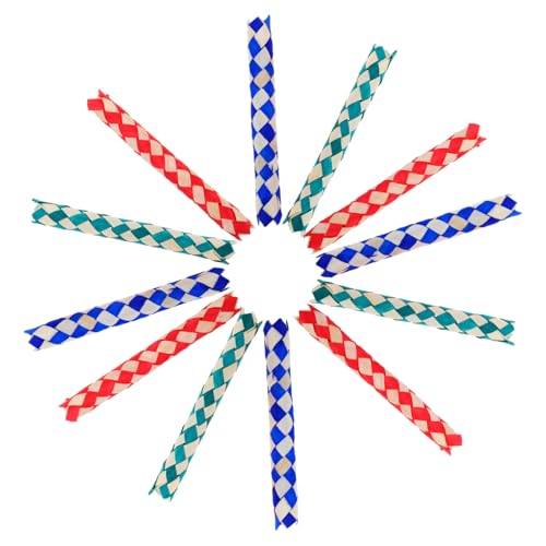 CIYODO 12 Stück Teiliges Chinesische Bambus Spielzeuge für Fingerfalle Kauspielzeug für Vögel Party Mitgebsel Fördert Soziale Interaktion und CIYODO 12 Stück Teiliges Chinesische Bambus Spielzeuge für Fingerfalle Kauspielzeug für Vögel Party Mitgebsel Fördert Soziale Interaktion und von CIYODO