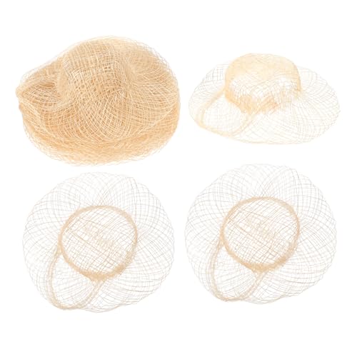 CIYODO 12 Stück Teiliges Miniatur Strohhüte für Puppen Kreative Dekoration für DIY Projekte Miniaturpuppenhaus Haaraccessoires Geburtstagsgeschenke und Bastelarbeiten von CIYODO