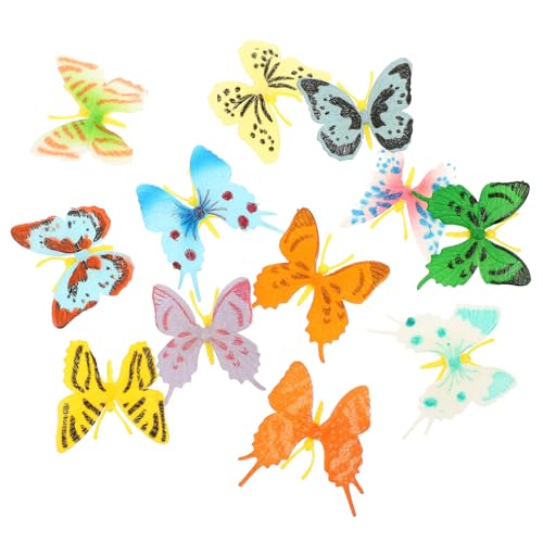 CIYODO 12 Stück Teiliges Set Künstliche Schmetterlinge Modellfiguren Deko für Fördert Biologische Erkenntnis Vielseitig Einsetzbar als Lernspielzeug und Wohnaccessoire CIYODO 12 Stück Teiliges Set Künstliche Schmetterlinge Modellfiguren Deko für Fördert Biologische Erkenntnis Vielseitig Einsetzbar als Lernspielzeug und Wohnaccessoire von CIYODO