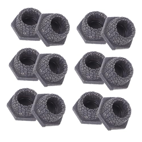 CIYODO 12 Stück Teiliges für Mikrolandschaften Realistische Resin Dekoration für Puppenhaus und Feengarten für Kreative Deko und CIYODO 12 Stück Teiliges für Mikrolandschaften Realistische Resin Dekoration für Puppenhaus und Feengarten für Kreative Deko und von CIYODO