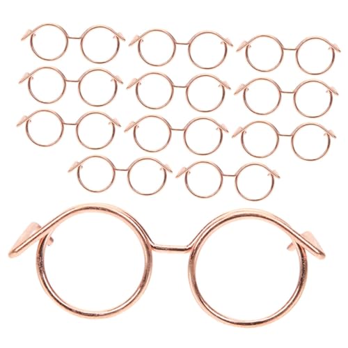 CIYODO 12pcs Puppenbrille Plüsch Puppenkleidung Puppe Brille Zum Anziehen Der Puppe Puppenhaus Umrandete Puppensonnenbrille Trendige Mädchen Metall CIYODO 12pcs Puppenbrille Plüsch Puppenkleidung Puppe Brille Zum Anziehen Der Puppe Puppenhaus Umrandete Puppensonnenbrille Trendige Mädchen Metall von CIYODO