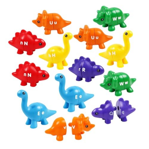 CIYODO 13 Stück Teiliges Dinosaurier Lernspielzeug Alphabet Sortierspielzeug Pädagogisch für Kreative Frühförderung und Kognitive Entwicklung Geeignet CIYODO 13 Stück Teiliges Dinosaurier Lernspielzeug Alphabet Sortierspielzeug Pädagogisch für Kreative Frühförderung und Kognitive Entwicklung Geeignet von CIYODO