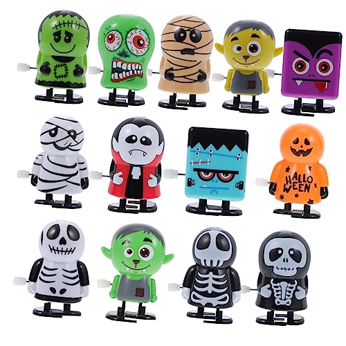 CIYODO 13St Halloween-Spielzeug Halloween Spielzeug Halloween Toys Halloween-Strumpffüller Spielzeuge Haargummis Halloween-Partyzubehör Springspielzeug klein Füllstoff Statue Geschenk von CIYODO