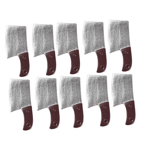 CIYODO 15 Stück Miniatur Küchenmesser Teiliges Puppenhaus Zubehör aus Resin für Küchen und Dekoration Hochdetaillierte Langlebige Modelle für Kreative Szenen und DIY Projekte von CIYODO