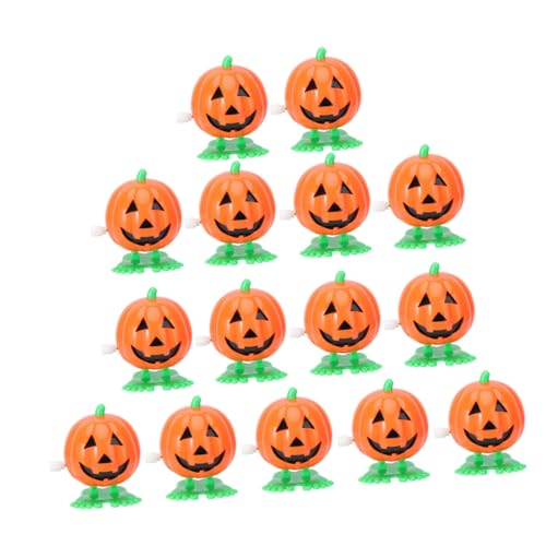 CIYODO 15 Stück Teiliges Halloween Aufziehspielzeug Leichte Kompakte Robuste Plastik Kürbis Wind Up Springfiguren Sicher Tragbar Dekorativ für Party CIYODO 15 Stück Teiliges Halloween Aufziehspielzeug Leichte Kompakte Robuste Plastik Kürbis Wind Up Springfiguren Sicher Tragbar Dekorativ für Party von CIYODO