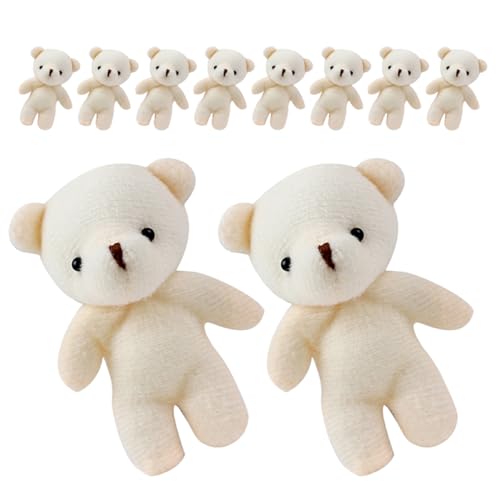 CIYODO 15 Stück Teiliges Mini Plüsch Bären Schlüsselanhänger Süße Tiny Bear Puppen für DIY Bastelprojekte Geschenkidee und Dekoration Langlebige für Geburtstagsfeiern CIYODO 15 Stück Teiliges Mini Plüsch Bären Schlüsselanhänger Süße Tiny Bear Puppen für DIY Bastelprojekte Geschenkidee und Dekoration Langlebige für Geburtstagsfeiern von CIYODO