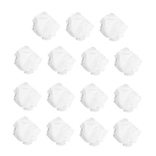 CIYODO 15 Stück Teiliges Mini Puppenunterwäsche aus Baumwollstoff Elastisch und Bequem Weiße Doll Panties Passend für Puppen Dekoratives Puppenzubehör für Puppenkleidung CIYODO 15 Stück Teiliges Mini Puppenunterwäsche aus Baumwollstoff Elastisch und Bequem Weiße Doll Panties Passend für Puppen Dekoratives Puppenzubehör für Puppenkleidung von CIYODO