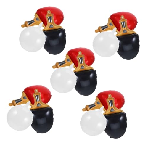 CIYODO 15 Stück Teiliges Pingpong Partyballon Tischtennisball Schläger-motiv Langlebige Aluminiumfolie Interaktive Sportdeko für Turniere Geburtstage Sportvereine und Festivitäten CIYODO 15 Stück Teiliges Pingpong Partyballon Tischtennisball Schläger-motiv Langlebige Aluminiumfolie Interaktive Sportdeko für Turniere Geburtstage Sportvereine und Festivitäten von CIYODO