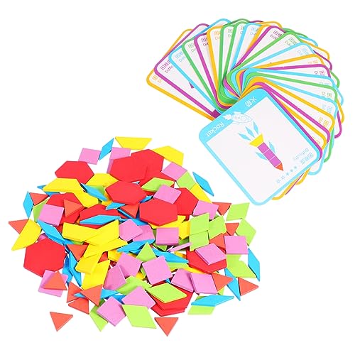 CIYODO 155 Stück Geometrie-Puzzle Bambus CIYODO 155 Stück Geometrie-Puzzle Bambus von CIYODO