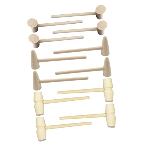 CIYODO 15St Holzhammer Kinderspielzeug Musical Mädchen Kleinkindspielzeug Ratsche Puzzle Kinderschläger Kinderhammer Mini-Holzschlägel Minischlägel Mini-Hammer hölzern CIYODO 15St Holzhammer Kinderspielzeug Musical Mädchen Kleinkindspielzeug Ratsche Puzzle Kinderschläger Kinderhammer Mini-Holzschlägel Minischlägel Mini-Hammer hölzern von CIYODO