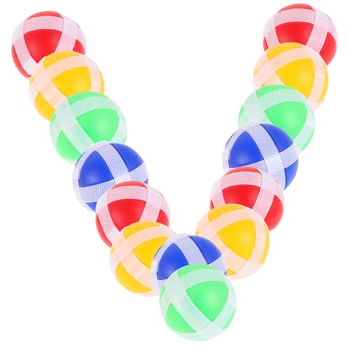 CIYODO 16 Stück Teiliges Sticky Balls für Dartspiele Interaktive Spielzeugbälle für Leichte und Spielzubehör für Brettspiele Lustige Spielaccessoires von CIYODO