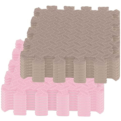 CIYODO 16 Teiliges Puzzle Bodenpolster Schaumstoff Puzzlematte Spielmatte Für Babys Ineinander Greifende Bodenmatten Für Für Kleinkinder Spielmatten Für Den Boden Dicke Polster von CIYODO