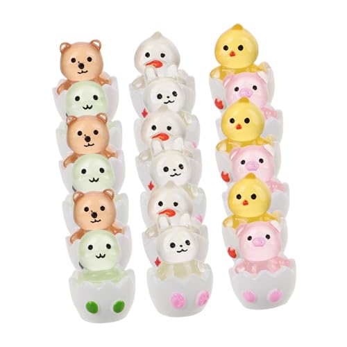 CIYODO 18 STK Im Dunkeln Leuchtendes Tierbaby Tiere Mikrolandschaftstier Klein Figuren Kaninchen Miniatur Hund Erdmännchen Mini-Ente Mini-Marke Ostergeschenke Für Harz CIYODO 18 STK Im Dunkeln Leuchtendes Tierbaby Tiere Mikrolandschaftstier Klein Figuren Kaninchen Miniatur Hund Erdmännchen Mini-Ente Mini-Marke Ostergeschenke Für Harz von CIYODO