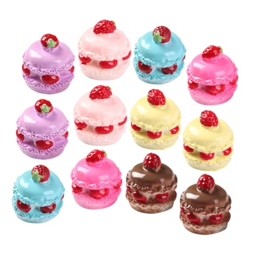 CIYODO 18 Stück Teiliges Miniatur Kuchen Modell Dekorative Mini Dessert Figuren Realistische Puppenhaus Küchenaccessoires Miniatur Lebensmittel Deko für Fotografie und Puppenhaus CIYODO 18 Stück Teiliges Miniatur Kuchen Modell Dekorative Mini Dessert Figuren Realistische Puppenhaus Küchenaccessoires Miniatur Lebensmittel Deko für Fotografie und Puppenhaus von CIYODO