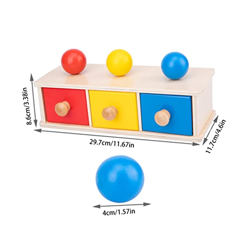 CIYODO 1PC Dreifarbiger Schubladenball Frühes Lernspielzeug Für Eltern Kind Erziehungshilfe Pädagogisches Für Von 0 3 Jahren CIYODO 1PC Dreifarbiger Schubladenball Frühes Lernspielzeug Für Eltern Kind Erziehungshilfe Pädagogisches Für Von 0 3 Jahren von CIYODO