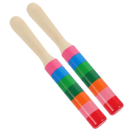 CIYODO 1Paar Holz Percussion Rhythmus Sticks für Musikunterricht und Klänge für Verschiedene Schlaginstrumente von CIYODO