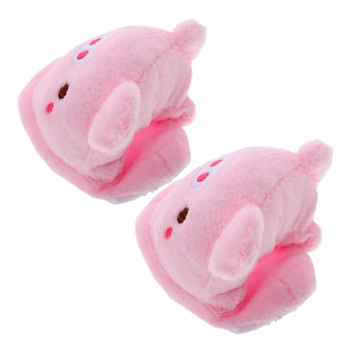 CIYODO 1Paar Puppen Hausschuhe Aus Plüsch Für Mädchenpuppen Flauschiges Zubehör Mit Süßem Design Für Winterkleidung Sicheres Tragegefühl Für Puppen von CIYODO