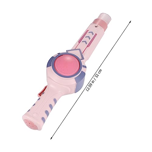 CIYODO 1Pc Seifenblasenmaschine Elastische Rauchseifenblasenmaschine Automatischer Seifenblasenmacher Kinderseifenmacher Kinderseifengebläse Seifenblasenmaschine Für Rosa von CIYODO