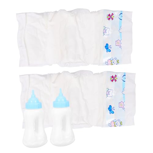CIYODO 1Satz Babypuppen Milchflaschen Teilig Miniaturwindeln Puppenzubehör für Rollenspiele Farbenfrohes Design für Puppenhausbedarf Kreative Kinderaktivitäten CIYODO 1Satz Babypuppen Milchflaschen Teilig Miniaturwindeln Puppenzubehör für Rollenspiele Farbenfrohes Design für Puppenhausbedarf Kreative Kinderaktivitäten von CIYODO
