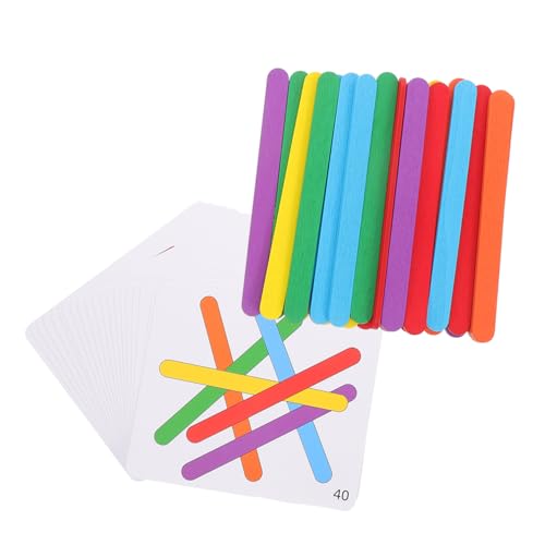 CIYODO 1Satz Bastelstäbchen Lernspielzeug für Kleinkinder Jahre Farbenfrohes Logischem und Kreativität Pädagogisches für Frühe Bildung und Entdeckung CIYODO 1Satz Bastelstäbchen Lernspielzeug für Kleinkinder Jahre Farbenfrohes Logischem und Kreativität Pädagogisches für Frühe Bildung und Entdeckung von CIYODO