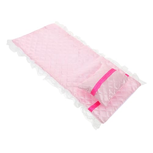 CIYODO 1Satz Bettwäsche Set für Puppenhäuser mit Bettlaken und Kissen für Schlafzimmer Dekoration aus Hochwertigem Leicht und Kompakt für Fantasievolles CIYODO 1Satz Bettwäsche Set für Puppenhäuser mit Bettlaken und Kissen für Schlafzimmer Dekoration aus Hochwertigem Leicht und Kompakt für Fantasievolles von CIYODO